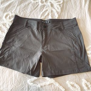 PrAna womens Hallena Short moonrock size 14